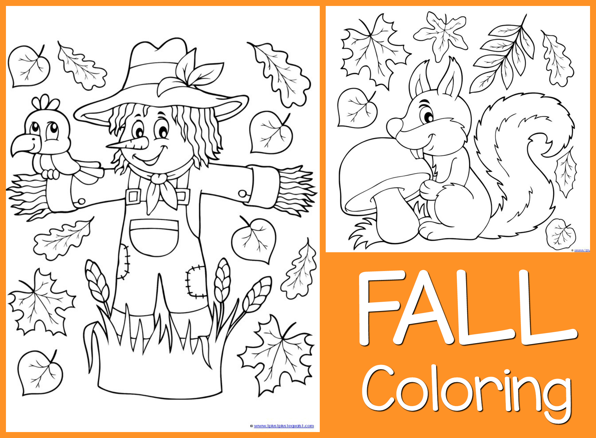 Coloring Pages For Kids Fall - We’ve brought you some fall coloring